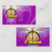 STRECKE DER ASCLEPIUS-DENTISTLEISTUNG VISITENKARTE (Vorne/Hinten)