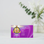 STRECKE DER ASCLEPIUS-DENTISTLEISTUNG VISITENKARTE (Stehend Vorderseite)