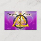 STRECKE DER ASCLEPIUS-DENTISTLEISTUNG VISITENKARTE (Rückseite)