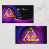 STRECKE DER ASCLEPIUS-DENTISTLEISTUNG VISITENKARTE (Vorne/Hinten)