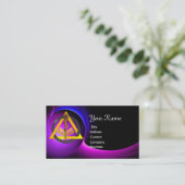 STRECKE DER ASCLEPIUS-DENTISTLEISTUNG VISITENKARTE (Stehend Vorderseite)