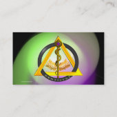 STRECKE DER ASCLEPIUS-DENTISTLEISTUNG VISITENKARTE (Rückseite)