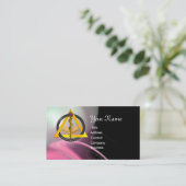 STRECKE DER ASCLEPIUS-DENTISTLEISTUNG VISITENKARTE (Stehend Vorderseite)