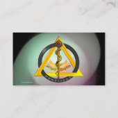 STRECKE DER ASCLEPIUS-DENTISTLEISTUNG VISITENKARTE (Rückseite)