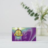 STRECKE DER ASCLEPIUS-DENTISTLEISTUNG VISITENKARTE (Stehend Vorderseite)