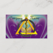 STRECKE DER ASCLEPIUS-DENTISTLEISTUNG VISITENKARTE (Rückseite)