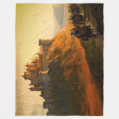 STRECKE FLEECEDECKE (Vorderseite)