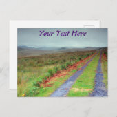 Strecke Isle of Jura, Schottland Postkarte (Vorne/Hinten)