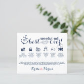 Strecke Nautic Wedding (Stehend Vorderseite)