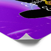 STRECKE VON ASCLEPIUS 7 CHAKRAS, YOGA LOTUS POSE L POSTER (Ecke)