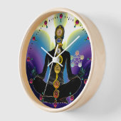 STRECKE VON ASCLEPIUS 7 CHAKRAS, YOGA LOTUS POSE L UHR (Winkel)