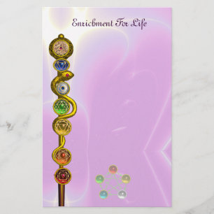 STRECKE VON ASCLEPIUS 7 CHAKRAS,YOGA,SPIRITUELLE E BRIEFPAPIER