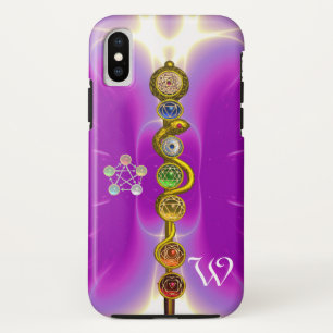 STRECKE VON ASCLEPIUS 7 CHAKRAS,YOGA,SPIRITUELLE E iPhone XS HÜLLE