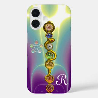 STRECKE VON ASCLEPIUS 7 CHAKRAS,YOGA,SPIRITUELLE E iPhone 16 HÜLLE