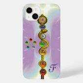STRECKE VON ASCLEPIUS 7 CHAKRAS,YOGA,SPIRITUELLE E Case-Mate iPhone HÜLLE (Rückseite)