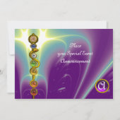 STRECKE VON ASCLEPIUS 7 CHAKRAS,YOGA,SPIRITUELLE E EINLADUNG (Rückseite)