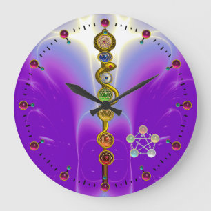 STRECKE VON ASCLEPIUS 7 CHAKRAS,YOGA,SPIRITUELLE E GROßE WANDUHR