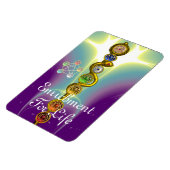STRECKE VON ASCLEPIUS 7 CHAKRAS,YOGA,SPIRITUELLE E MAGNET (Linke Seite)