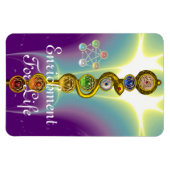 STRECKE VON ASCLEPIUS 7 CHAKRAS,YOGA,SPIRITUELLE E MAGNET (Horizontal)