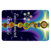 STRECKE VON ASCLEPIUS 7 CHAKRAS,YOGA,SPIRITUELLE E MAGNET (Horizontal)