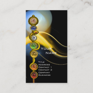 STRECKE VON ASCLEPIUS,7 SCHAKRAS,YOGA,SPIRITUELLE  VISITENKARTE