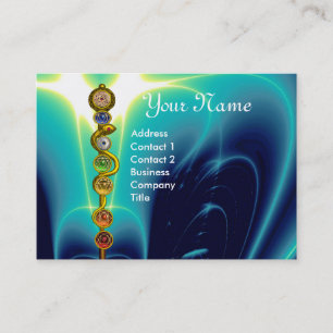 STRECKE VON ASCLEPIUS,7 SCHAKRAS,YOGA,SPIRITUELLE VISITENKARTE