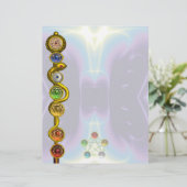 STRECKE VON ASCLEPIUS MIT 7 SCHWANKEN, SPIRITUELLE (Stehend Vorderseite)