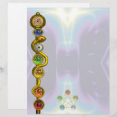 STRECKE VON ASCLEPIUS MIT 7 SCHWANKEN, SPIRITUELLE (Vorne/Hinten)