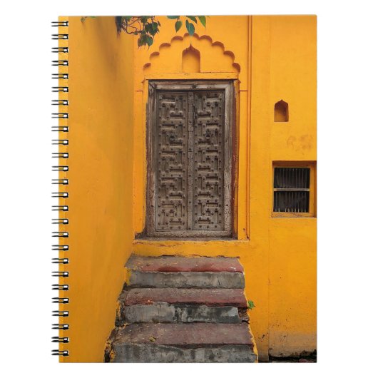 STRECKE VOR DER HOLZTÜR NOTIZBLOCK (Vorderseite)