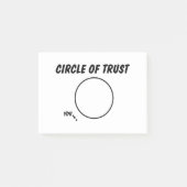 STRECKEL DER TRUST-FUNNY POST-IT KLEBEZETTEL (Vorderseite)