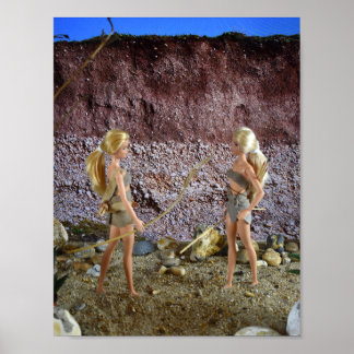 Streckenführung. Plakat