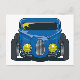 Streed Rod (blau) Postkarte