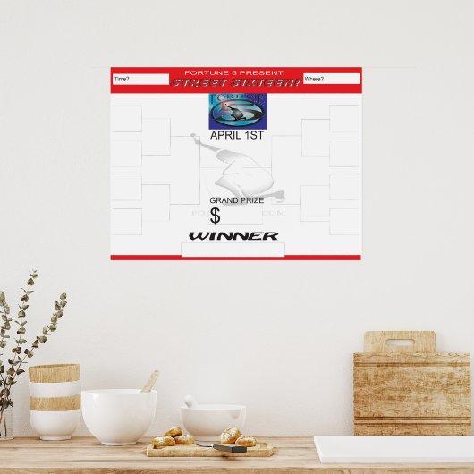 Street 16 Poster (Küche)