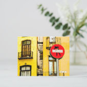 Street art at der Born, Barcelona, Spain quater, Postkarte (Stehend Vorderseite)