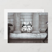 Street Art Cherubs Postkarte (Vorne/Hinten)