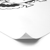 Street Art Figuren Kunst Graffiti Style Poster (Ecke)