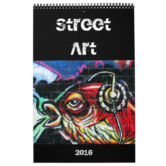Street Art Fotografie 2016 Kalender (Titelbild)