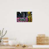 Street Art Graffiti Digbeth Birmingham UK Poster (Küche)