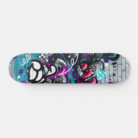 Street Art Graffiti Skateboard (Horizontal)