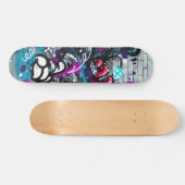 Street Art Graffiti Skateboard (Horizontal)