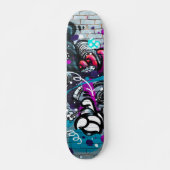 Street Art Graffiti Skateboard (Vorne)