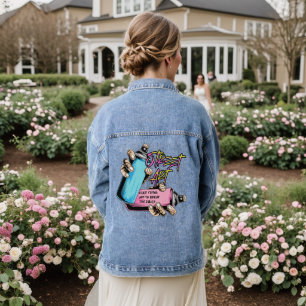Street Art Graffiti Urban Jeansjacke