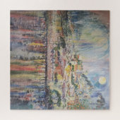 Street Art Malerei Italien Imitate Canvas Print Puzzle (Horizontal)