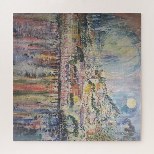 Street Art Malerei Italien Imitate Canvas Print Puzzle (Horizontal)