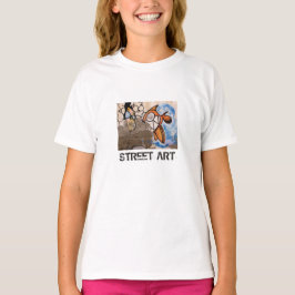 Street Art of Las Palmas Cartoon Fish T-Shirt