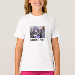 Street Art of Las Palmas Cartoon Hero T-Shirt