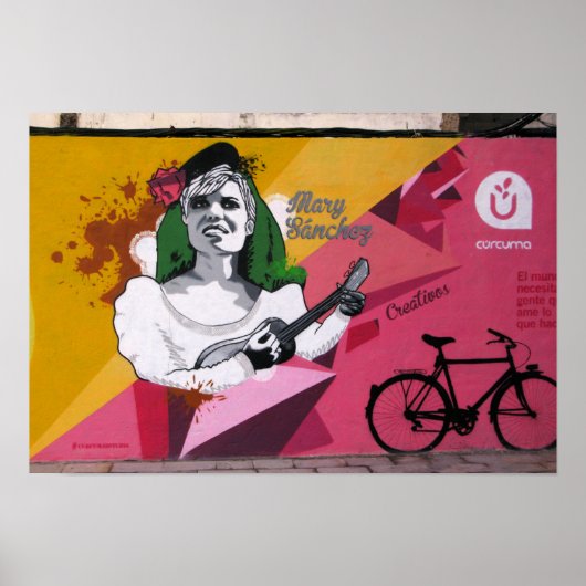 Street Art of Las Palmas Poster (Vorne)