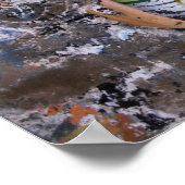 Street Art of Las Palmas Poster (Ecke)