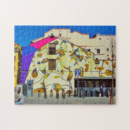 Street Art of Madrid. Puzzle (Horizontal)