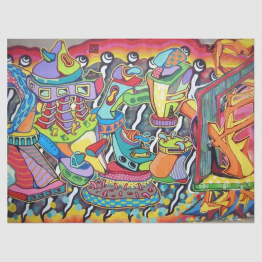 Street Art Paper Seidenpapier (Vorderseite)
